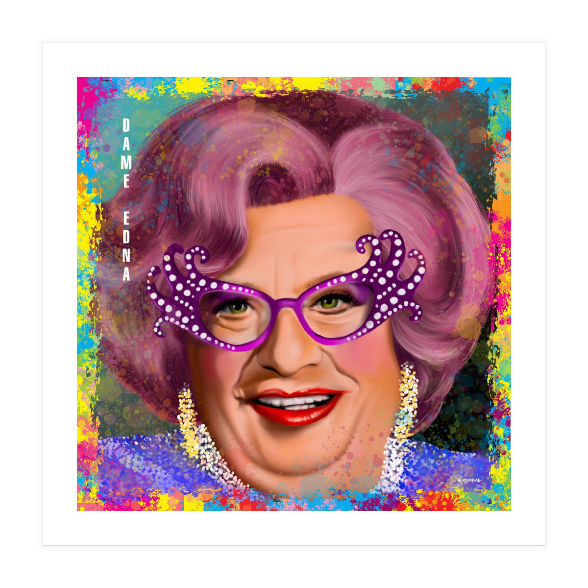 Dame Edna (Print Only)