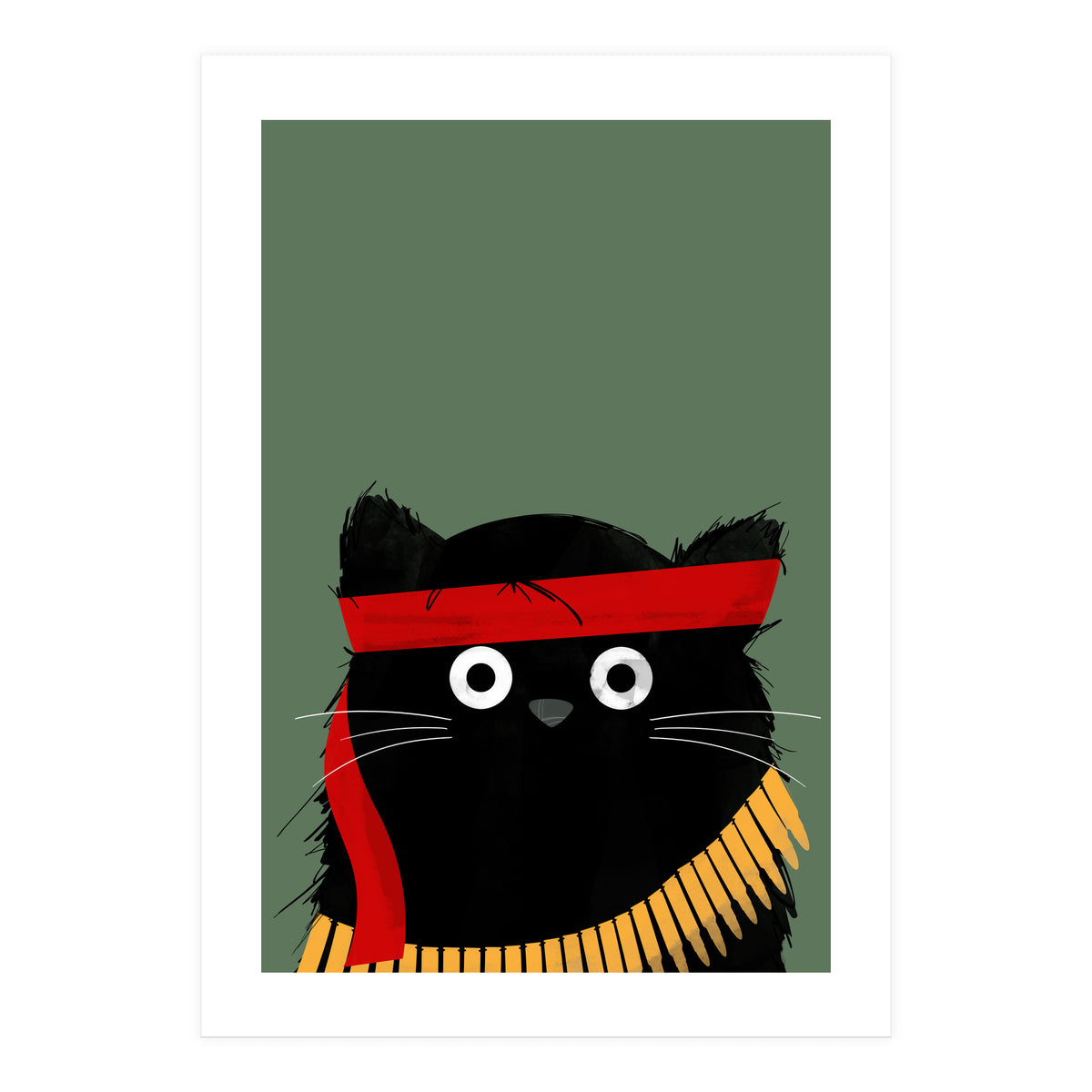 Doozal Cat Rambo (Print Only)