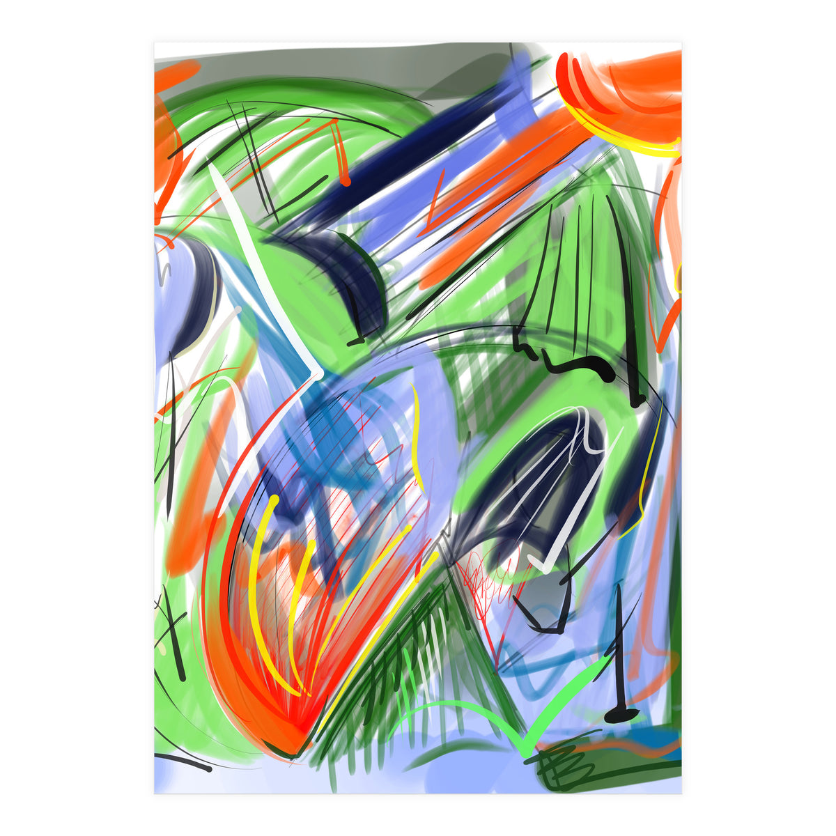 Faith Hope And Love (Print Only)