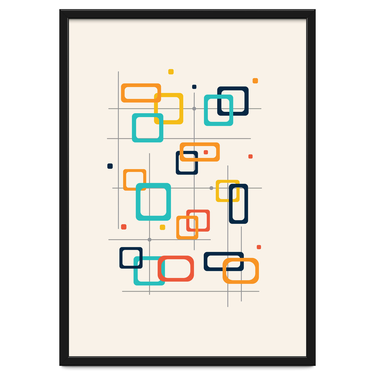 Mid Century Modern Geometry 016