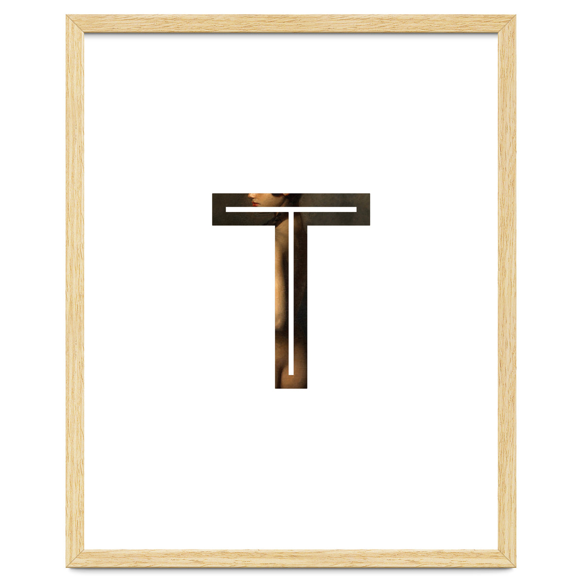 Letter T - (Impress)