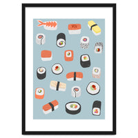 Sushi Roll Maki Nagiri Food Art