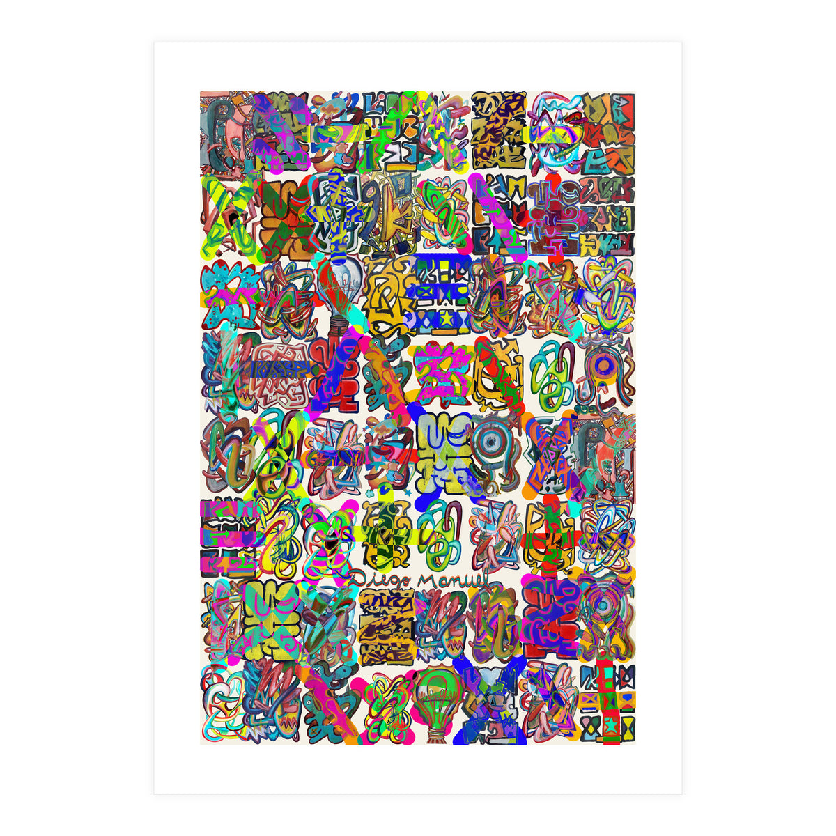 Graffitis 2021 Tapiz 101 (Print Only)