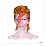 David Bowie Low Poly (Print Only) thumbnail