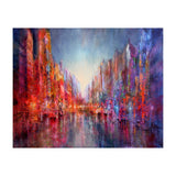Stadt Am Fluss  - city on the riverside (Print Only) thumbnail