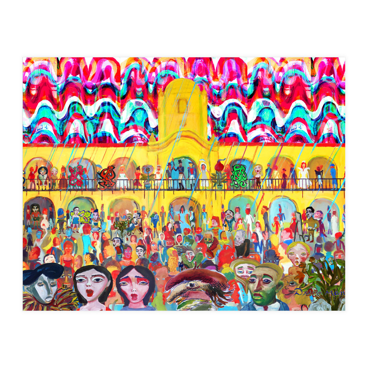 25 De Mayo Pop Digital 2 (Print Only)