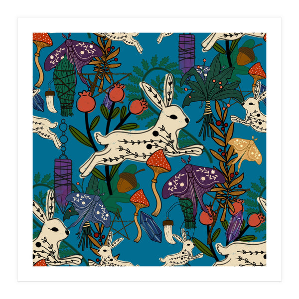Eclectic Witch Blue (Print Only)
