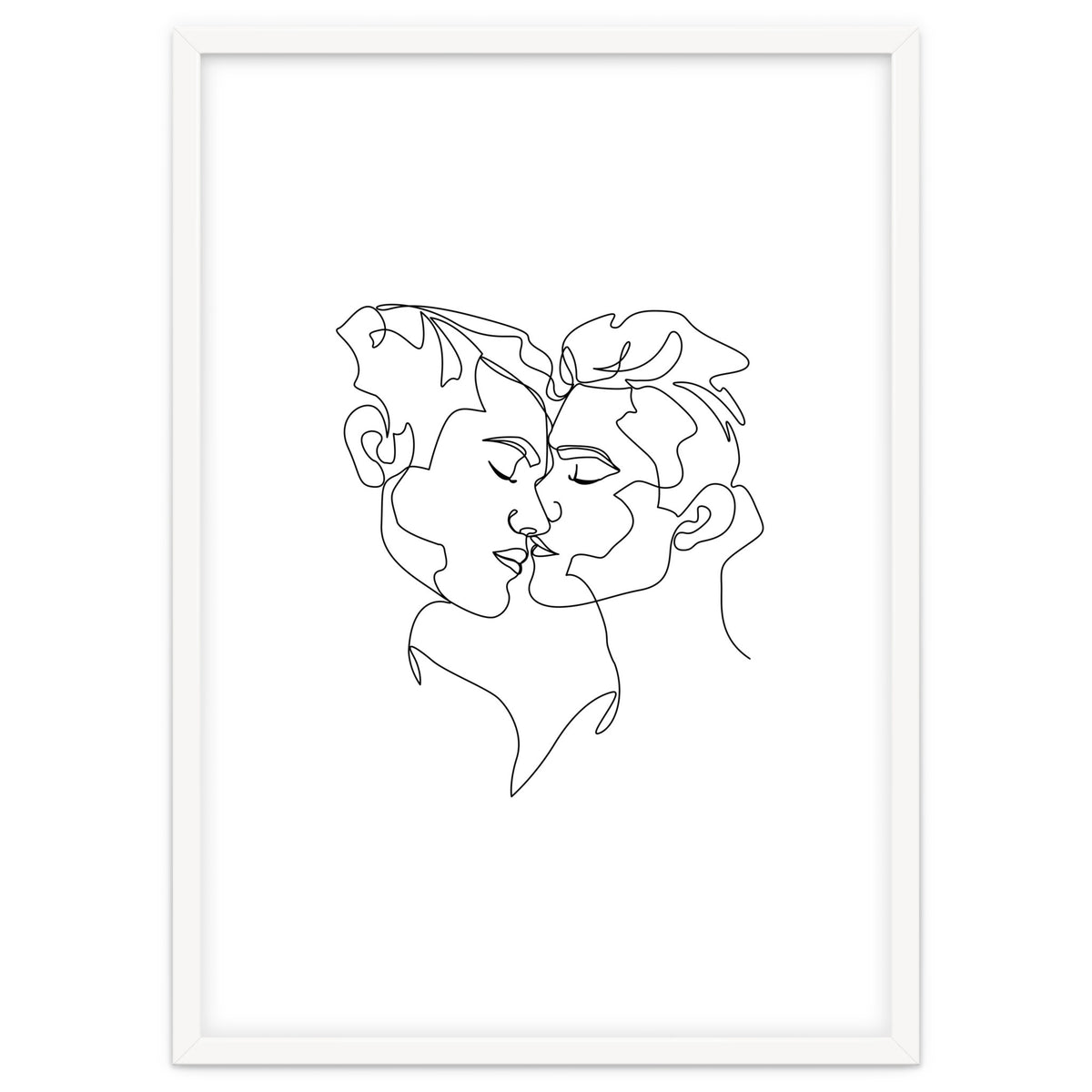 gay love line art