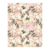 Exotic birds on flowers (Print Only) thumbnail
