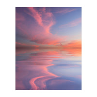 Pink and Blue Sunset (Print Only)