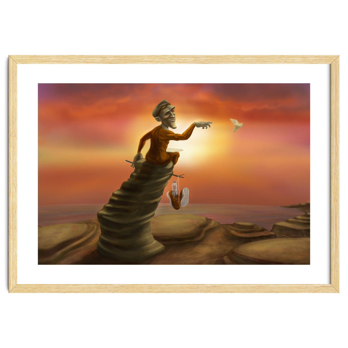 Superhero on a break