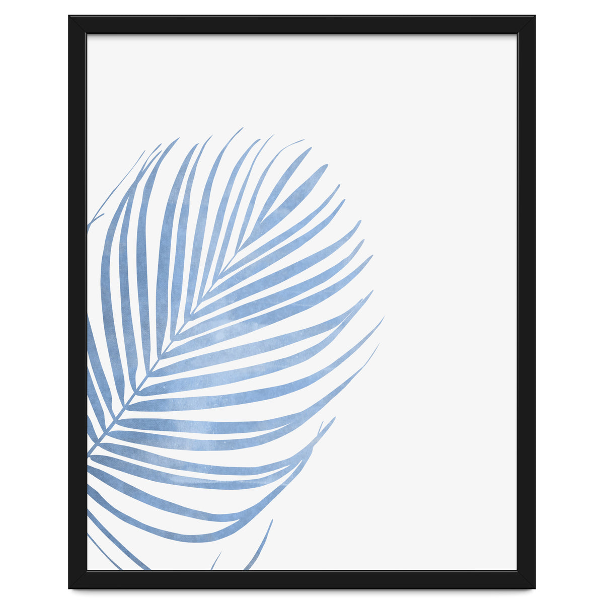 Blue Palm Leaf