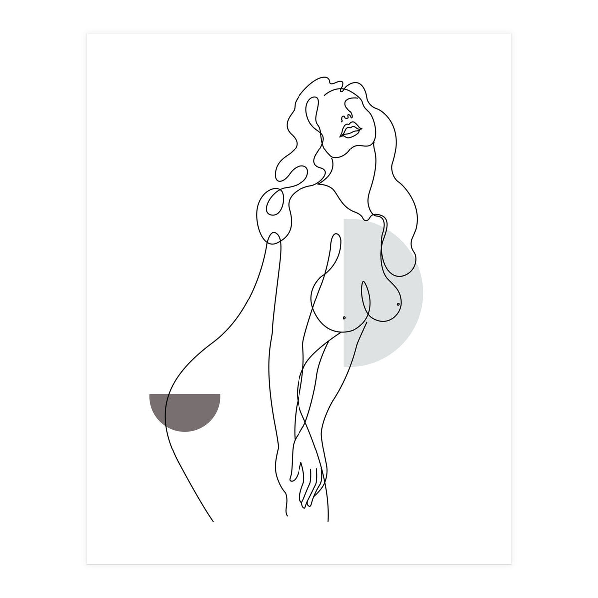 Wake woman b (Print Only)