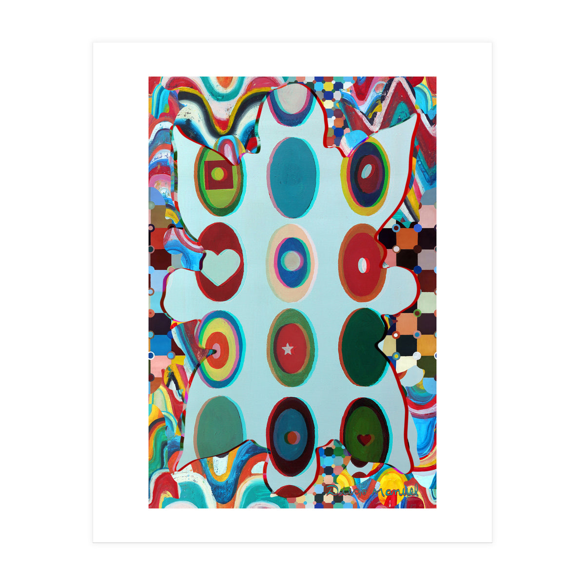 Pop Abstract 2023 Tapiz 95 (Print Only)