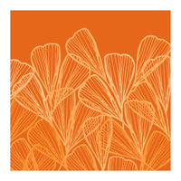 Coastal Orange Flora (Print Only)