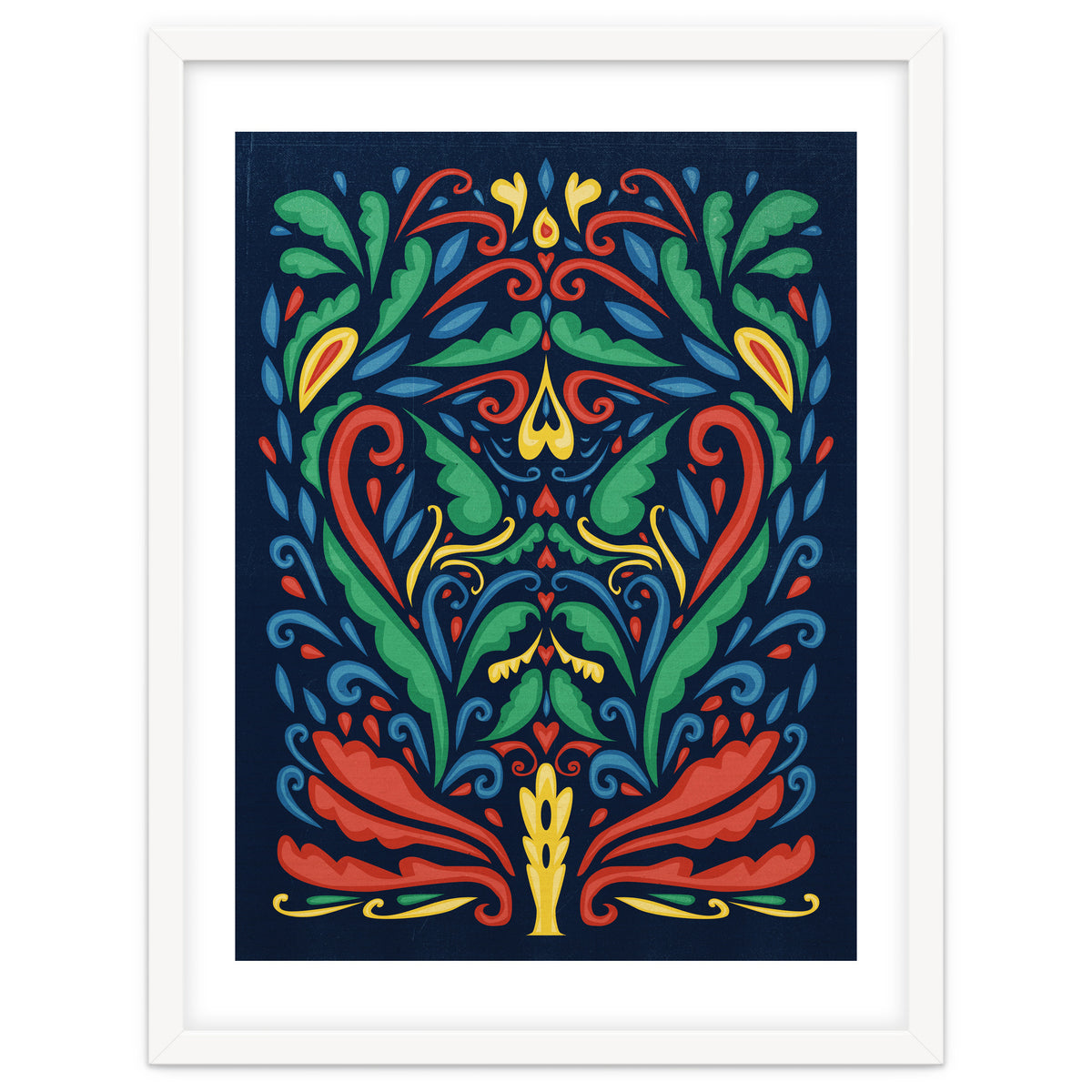 Art Nouveau Folk Art Style