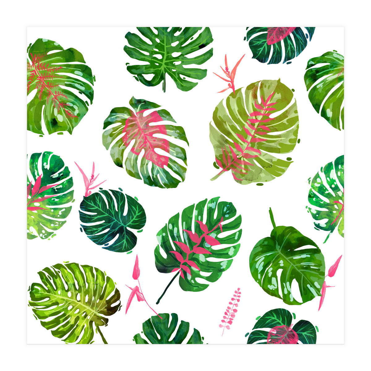 Monstera Love II (Print Only)
