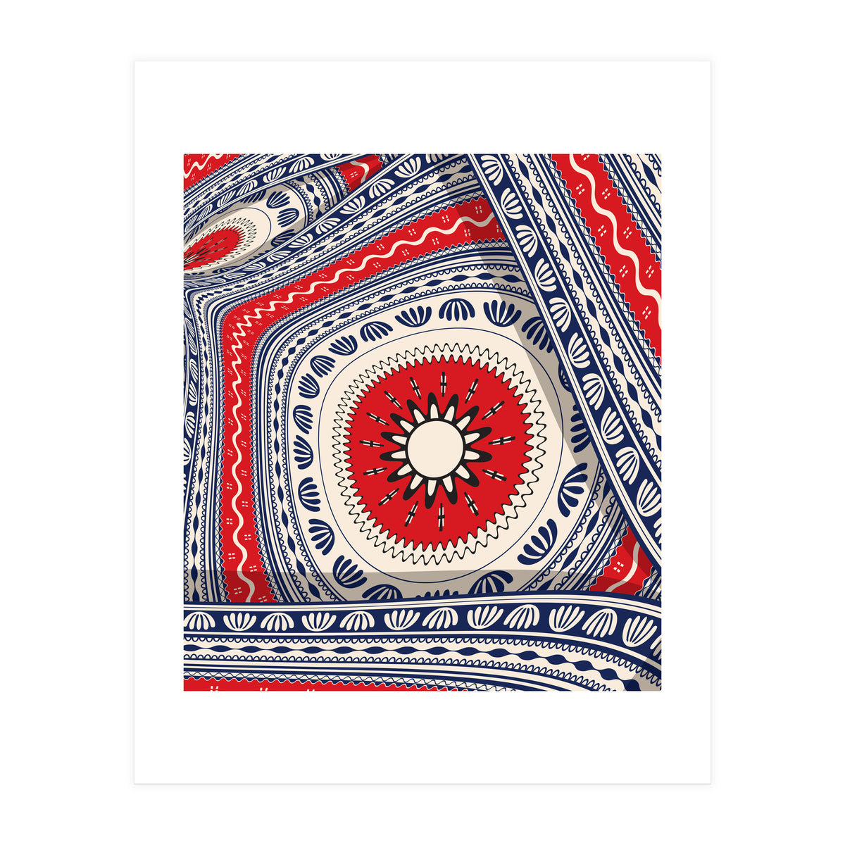 Romanian embroidery background 30 (Print Only)