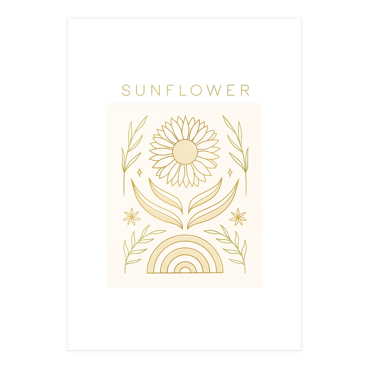 Sunflower (Print Only)