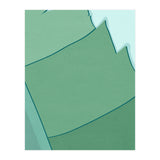 Abstract Banana Leaves Three - Greener Eden (Print Only) thumbnail