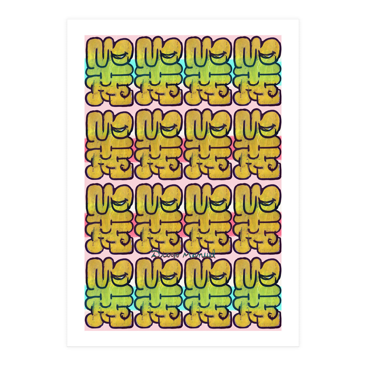 Graffitis 2021 Tapiz 95 (Print Only)