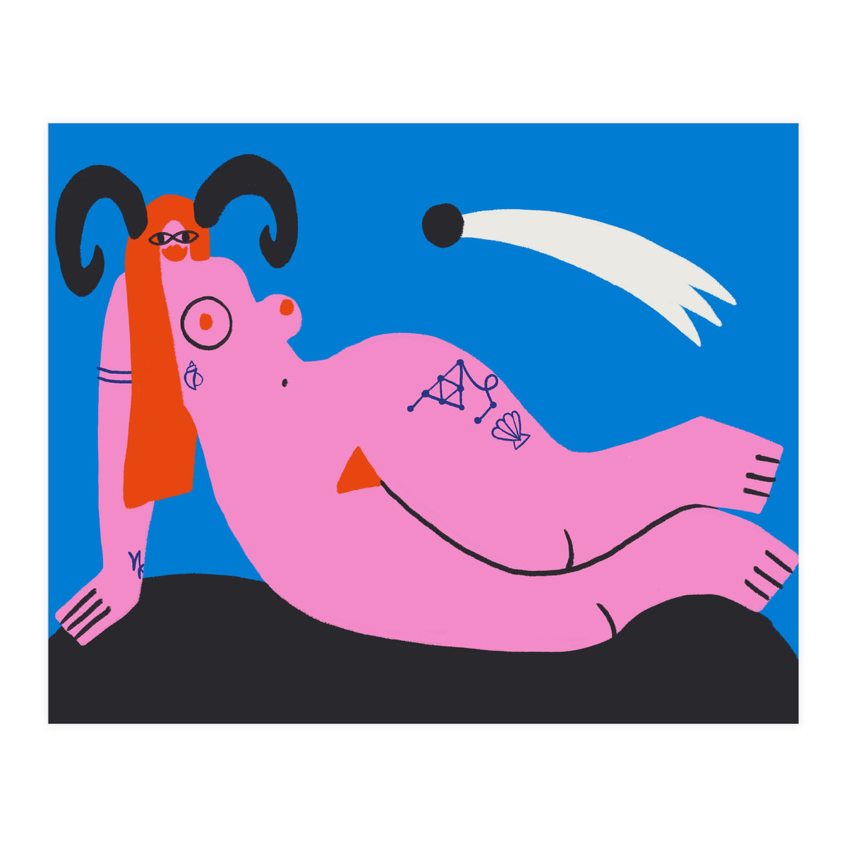 Never Not Manifesting Capricorn (Print Only)