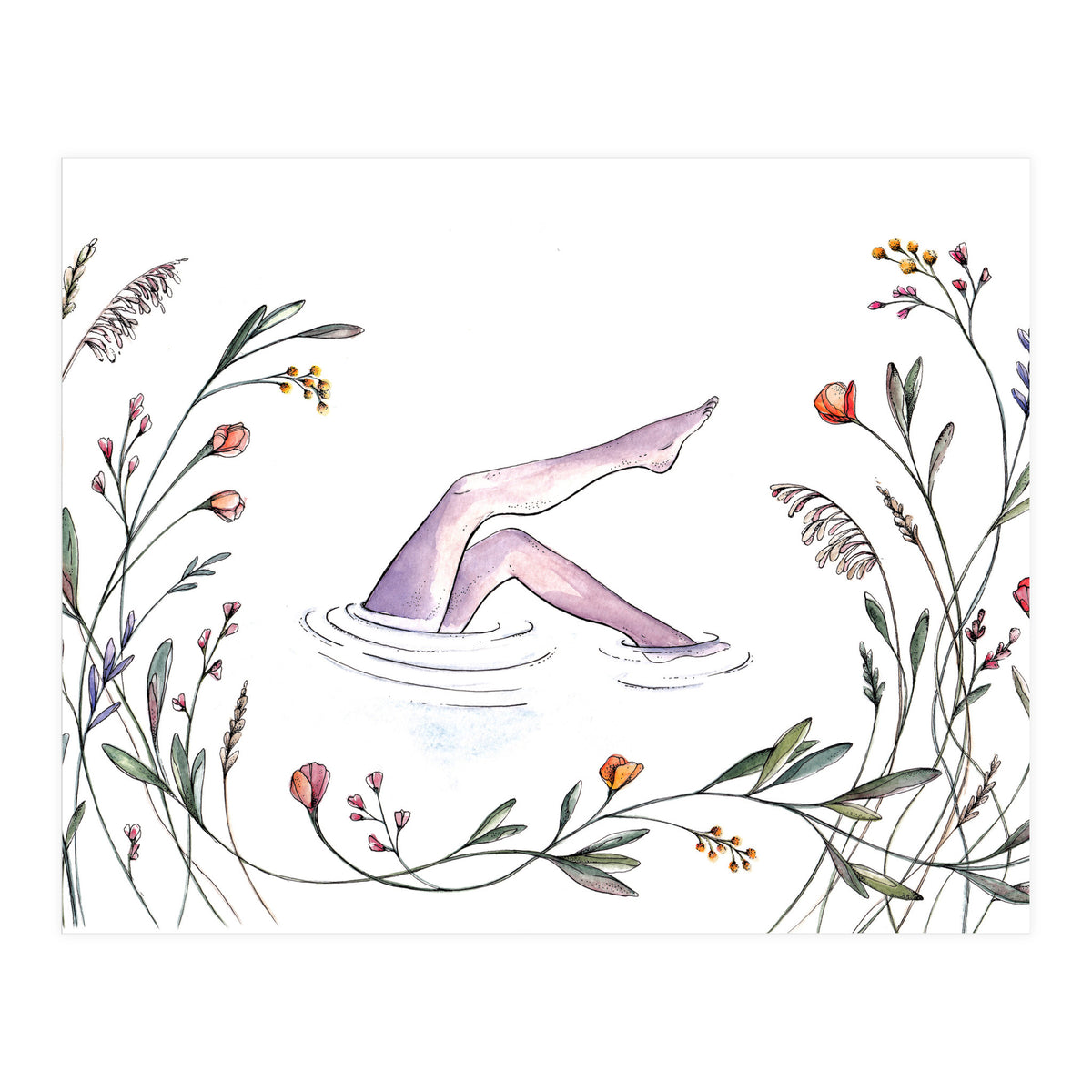 Relaxing (Print Only)