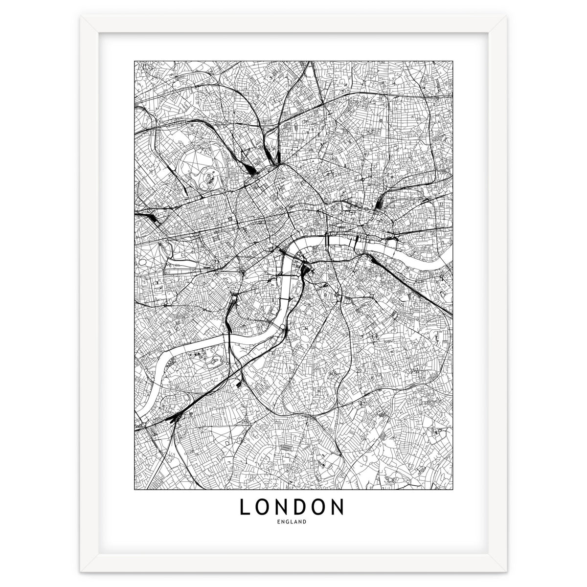 London White Map