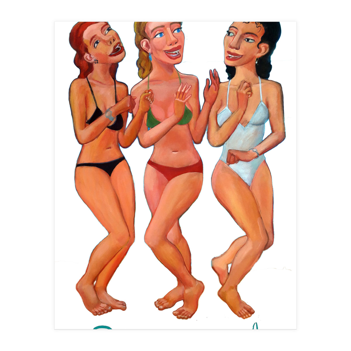 Bailando En La Playa 11 B Copia (Print Only)