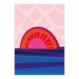 Retro Sunset (Print Only) thumbnail