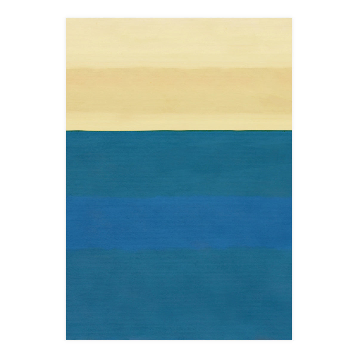 Blue Beach (Print Only)