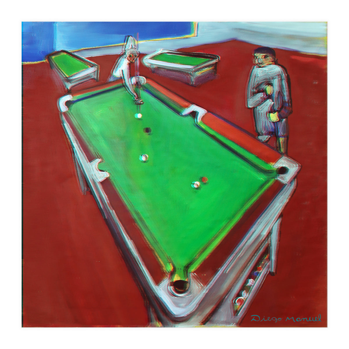 Noche De Pool 2 2 (Print Only)