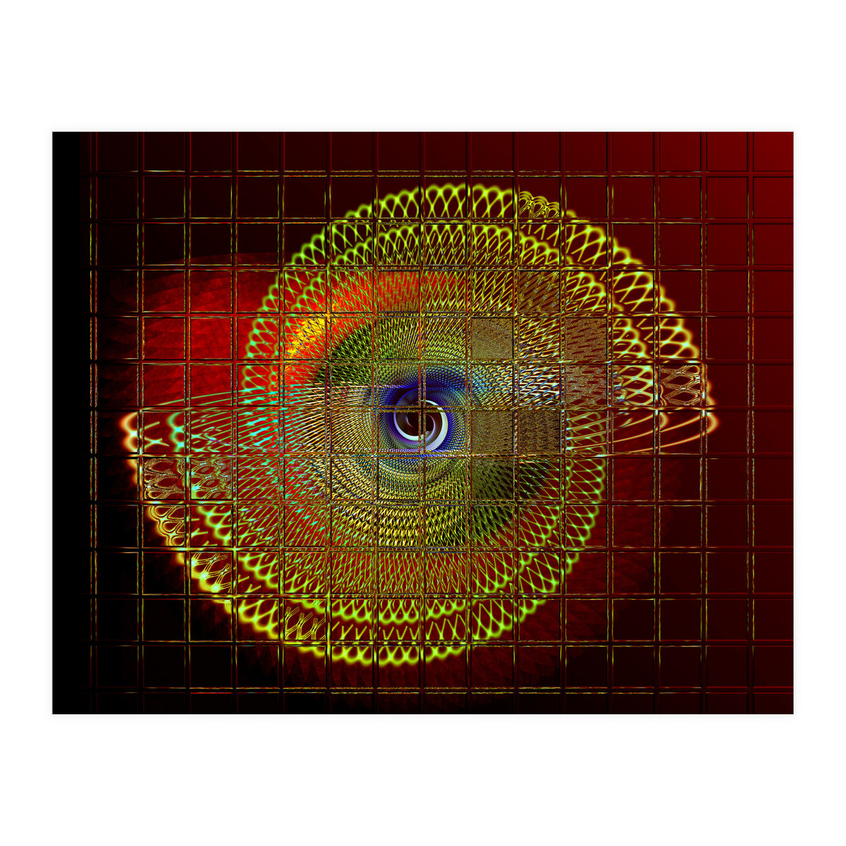 Illuminated helix #4 (Print Only)