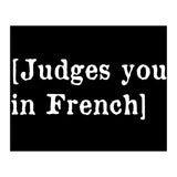 Judges You In French (Print Only) thumbnail