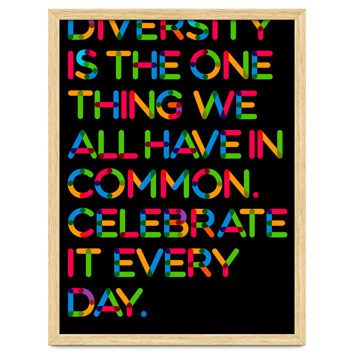 DIVERSITY (black Version)