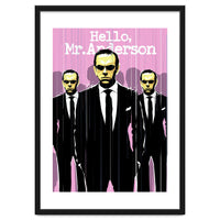 Hello Mr Anderson Matrix movie poster