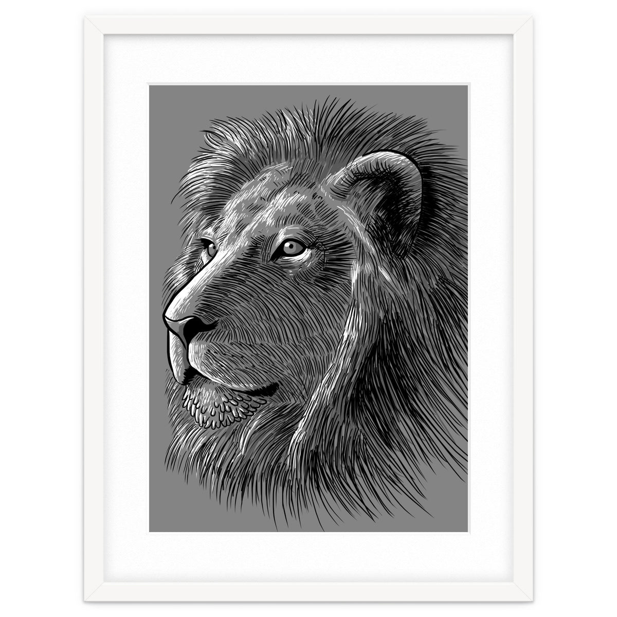 Sketch Lion
