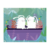 Rabbits in love (Print Only) thumbnail