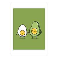 Egg Avocado best friends (Print Only)