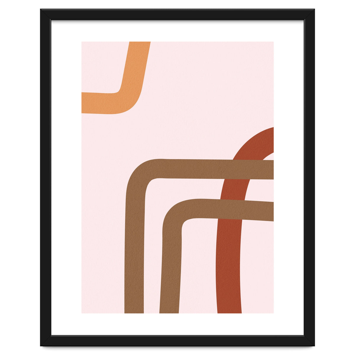 Abstract Colorful Line Art II