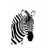 Zebra Stripe - Monochrome (Print Only)
