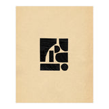 Minimalist black shapes (Print Only) thumbnail