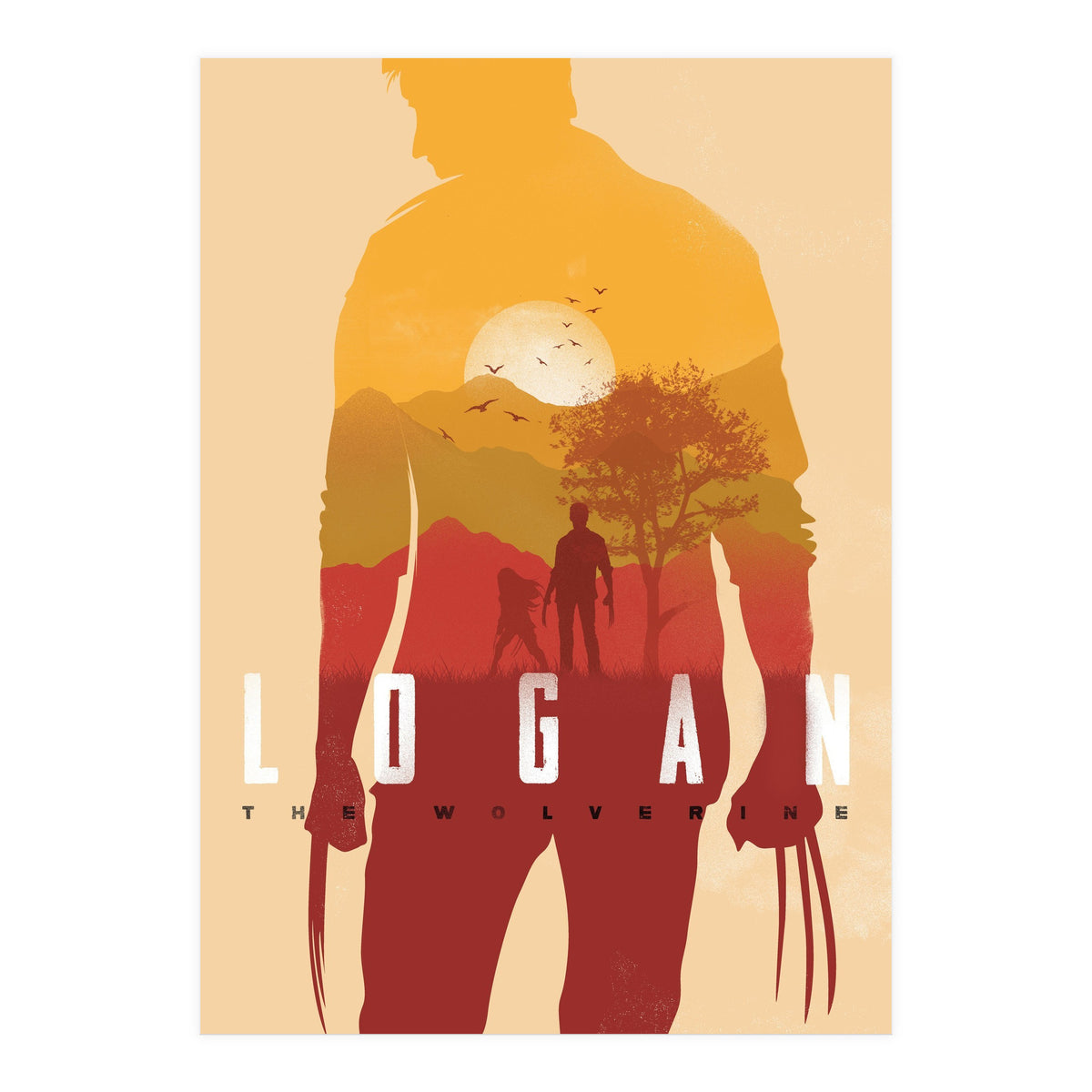 Logan movie poster (Print Only)