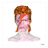 David Bowie Low Poly (Print Only) thumbnail