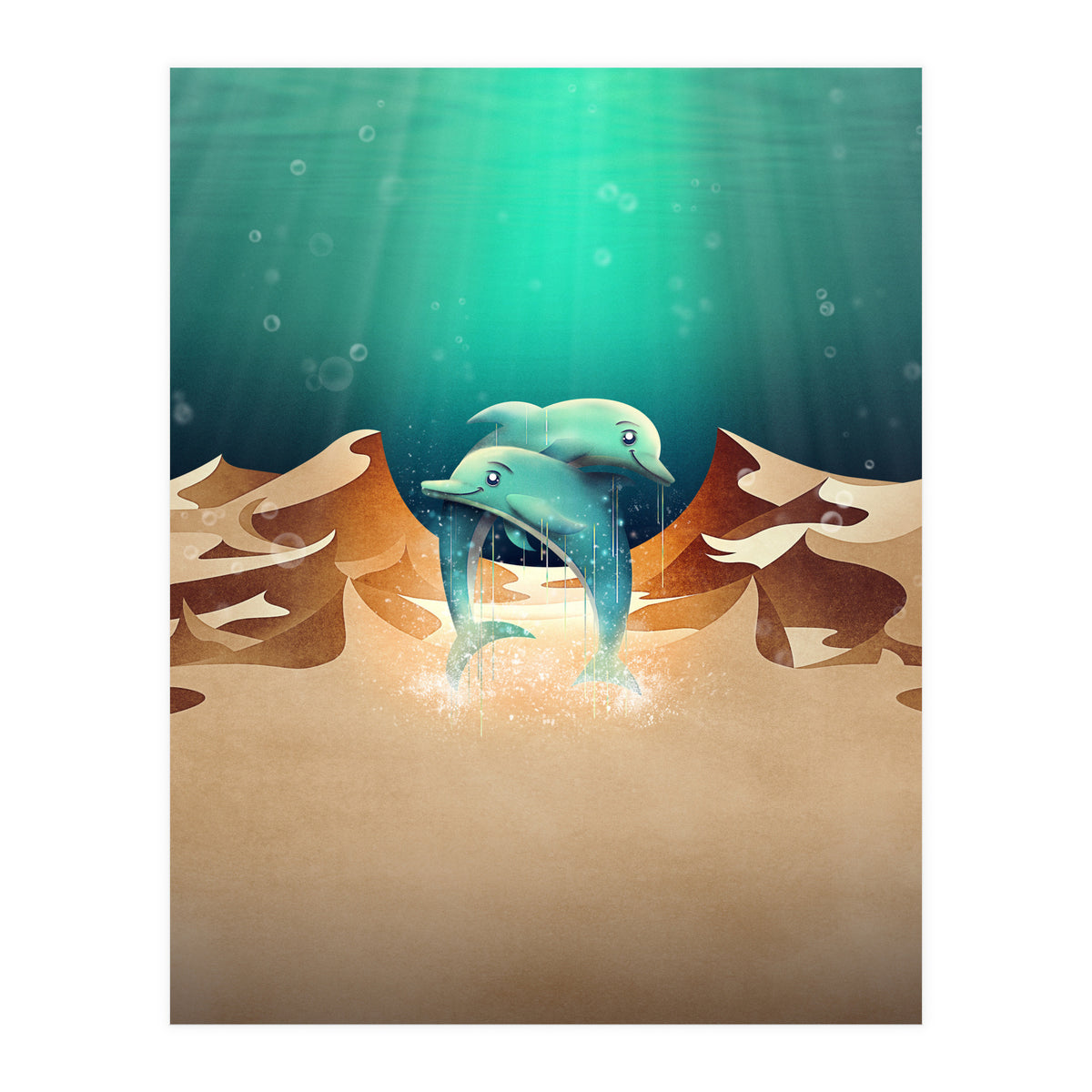 Dolphin Desert (Print Only)