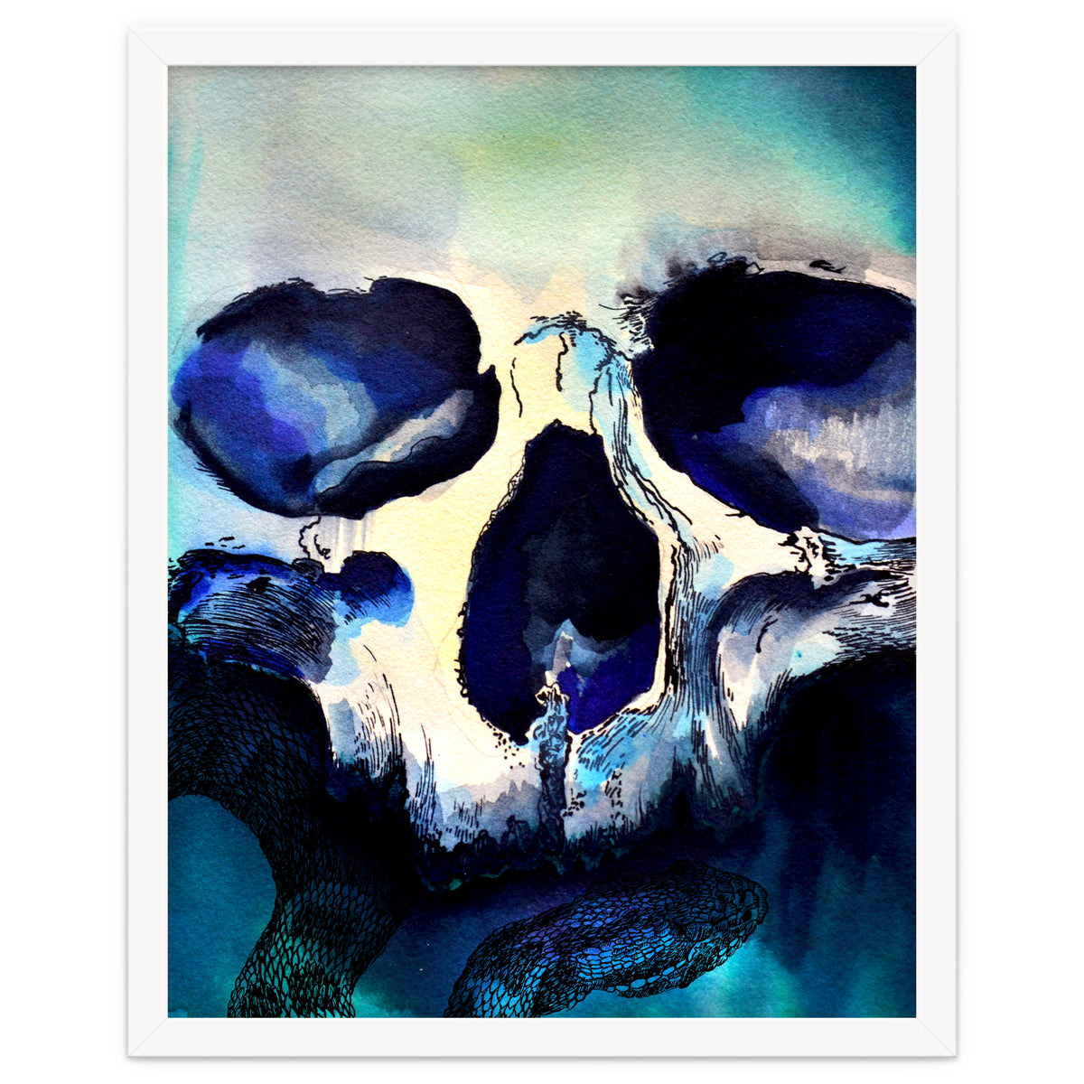 Blue Skull