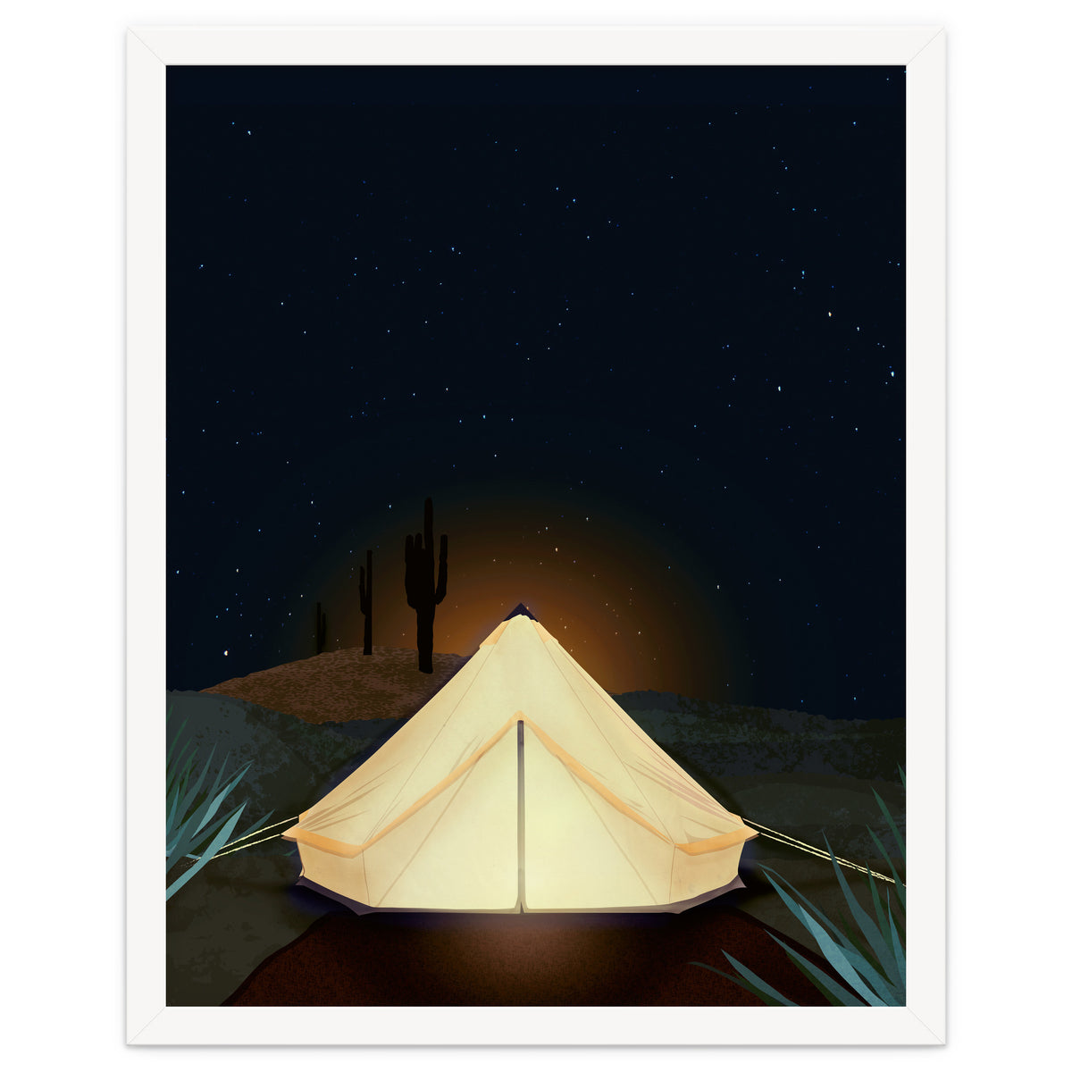 Tent at Night