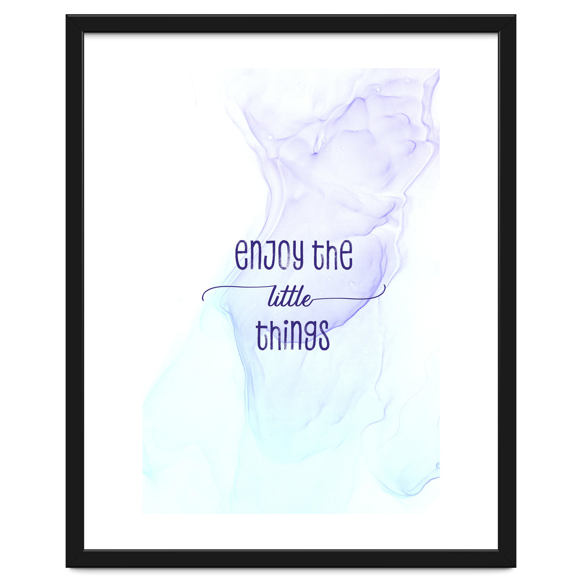 Enjoy the little things | floating colors