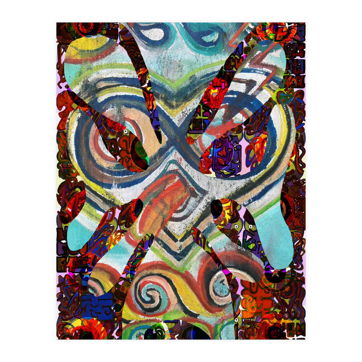 Pop Abstract 2023 Tapiz 26 (Print Only)