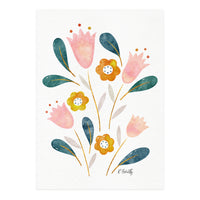 Watercolour Tulips (Print Only)
